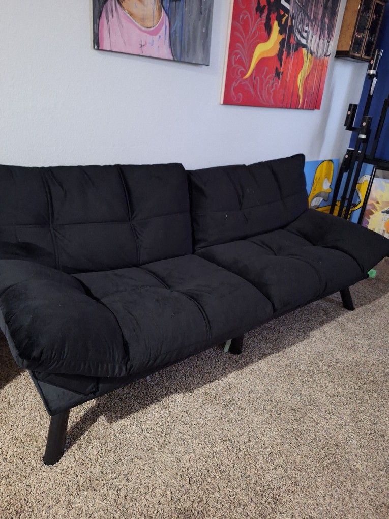 Black Sofa/ Futon