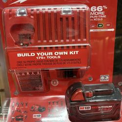 Milwaukee new Kit 5ah battery and charger
