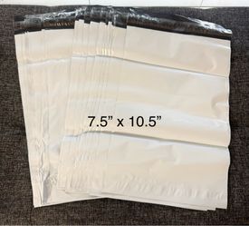Set of 20 Poly Mailers 7.5” x 10.5” Gray Bags