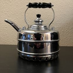 Vintage UK Simplex Patent Copper Tea Kettle