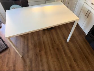 Ikea white table