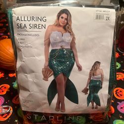 Halloween Sea Siren Costume