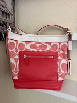 Coach Legacy Canvas Signature Duffle Bag #23407