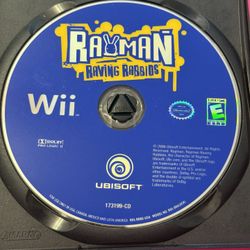 Rayman Raving Rabbids Nintendo Wii Game