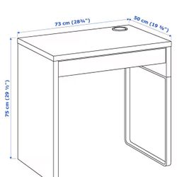 IKEA Small Desk And Chair 