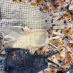 Girls Size Medium Overalls