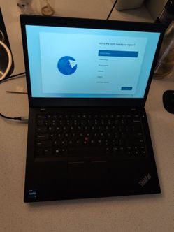 Thinkpad L14 Gen 2 Intel  i5-1145G7 32GB RAM 256GB SSD Windows 11 Pro