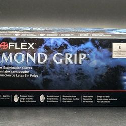 Microflex Diamond Grip Powder-Free Latex Exam Gloves SMALL (Case of 1000)