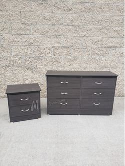 Gray Matte Bedroom Dresser Set!
