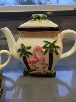 Flamingo Tea Set