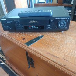 Sony VCR Player 