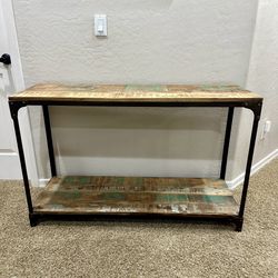 Console/sofa Table Rustic  Solid Wood 