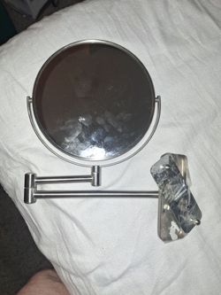 Wall mount 2 sided mirror