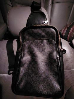 coach manbag crossbody