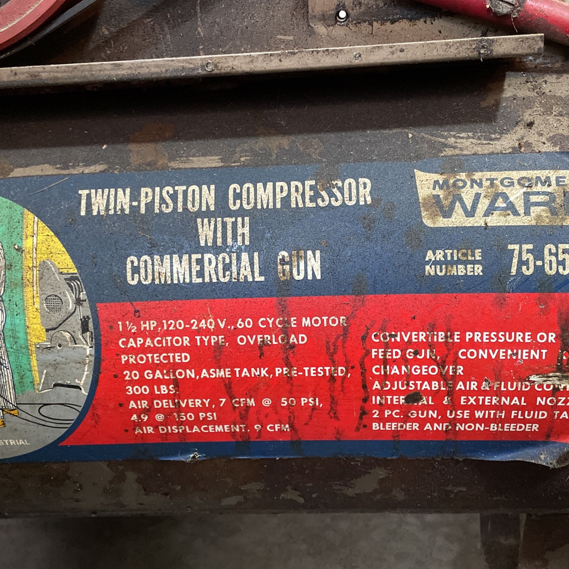 Twin Piston Compressor, Without Gun
