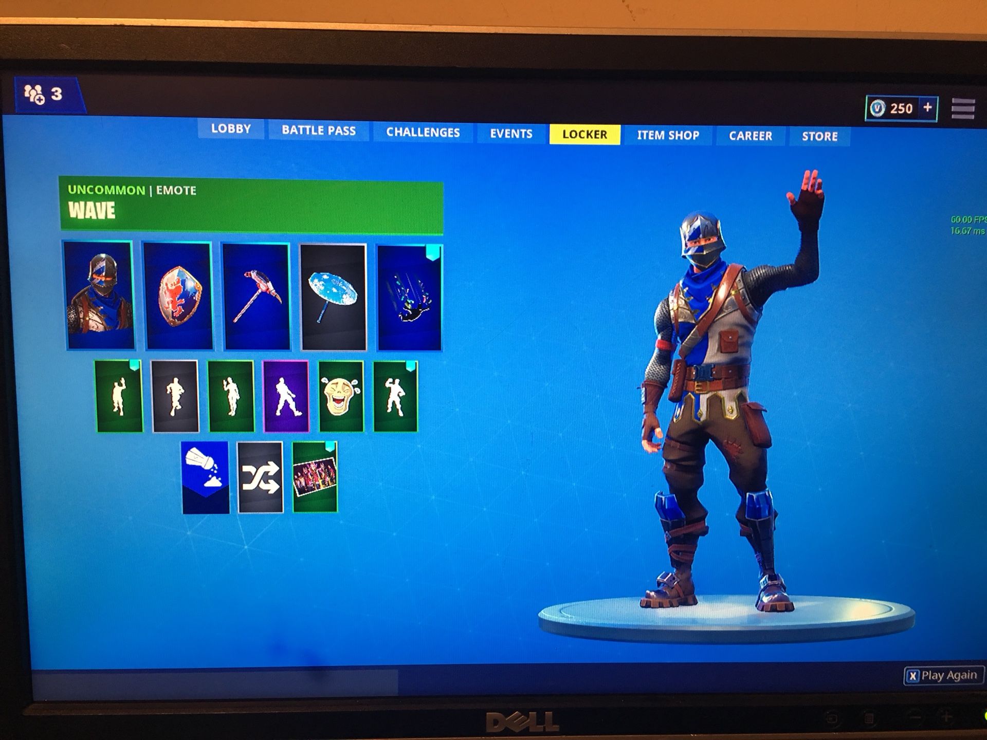 Blue Squire Fortnite Account!