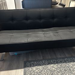 Black Futon Good Condition
