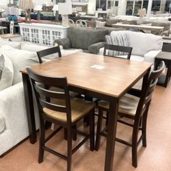 New Table & 4 Stools — SPECIAL