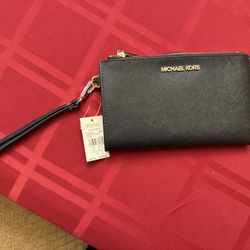 NWT Michael Kors Large Double Zip Wallet 