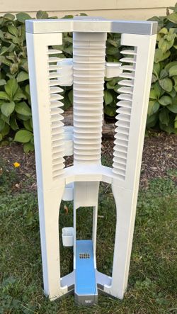 Nintendo Wii Console System 36” Storage Tower Rack Stand 20 Video Game Console Display Holder