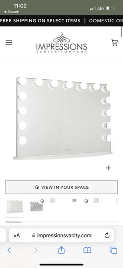 Impression PRO 15 Bulb Large Vanity mirror