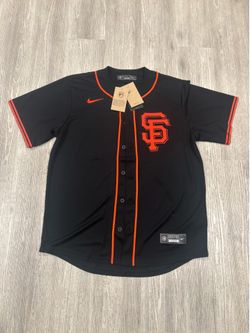 Nike San Francisco Giants Alternate Black Jersey size Medium