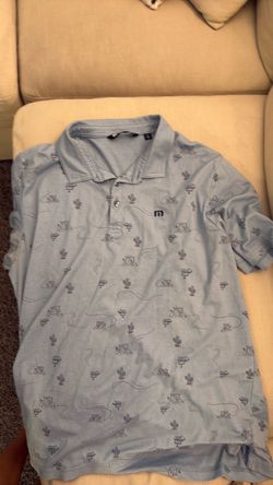 TravisMathew Golf Polo Shirt 2XL