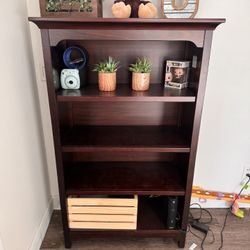 Wooden Bookshelf