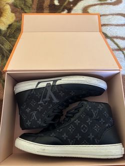 Louis Vuitton Monogram High-Top Sneakers Size UK 10 US 11