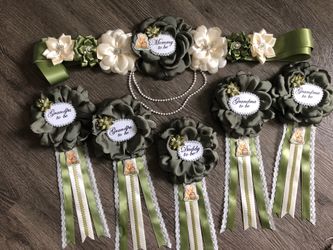 Maternity Belt/ Maternity Sash/ Sashes/ Cinto de Maternidad/ Baby Shower Ideas/ Handmade/Hecho a Mano