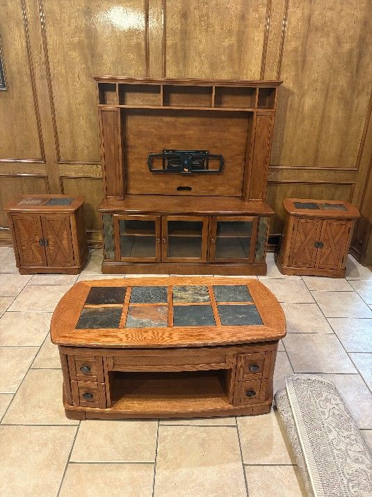 Coffee Table/End Tables/Entertainment Center