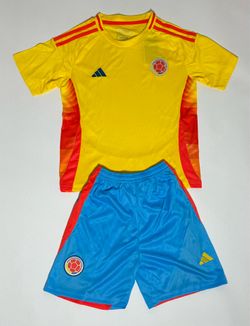 Colombia youth kids sets jersey shorts