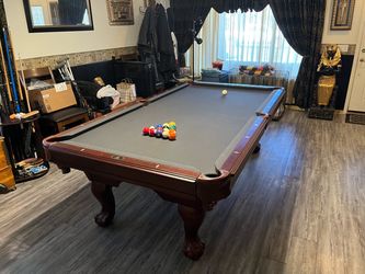 Legacy Billiards 8’ Pool Table