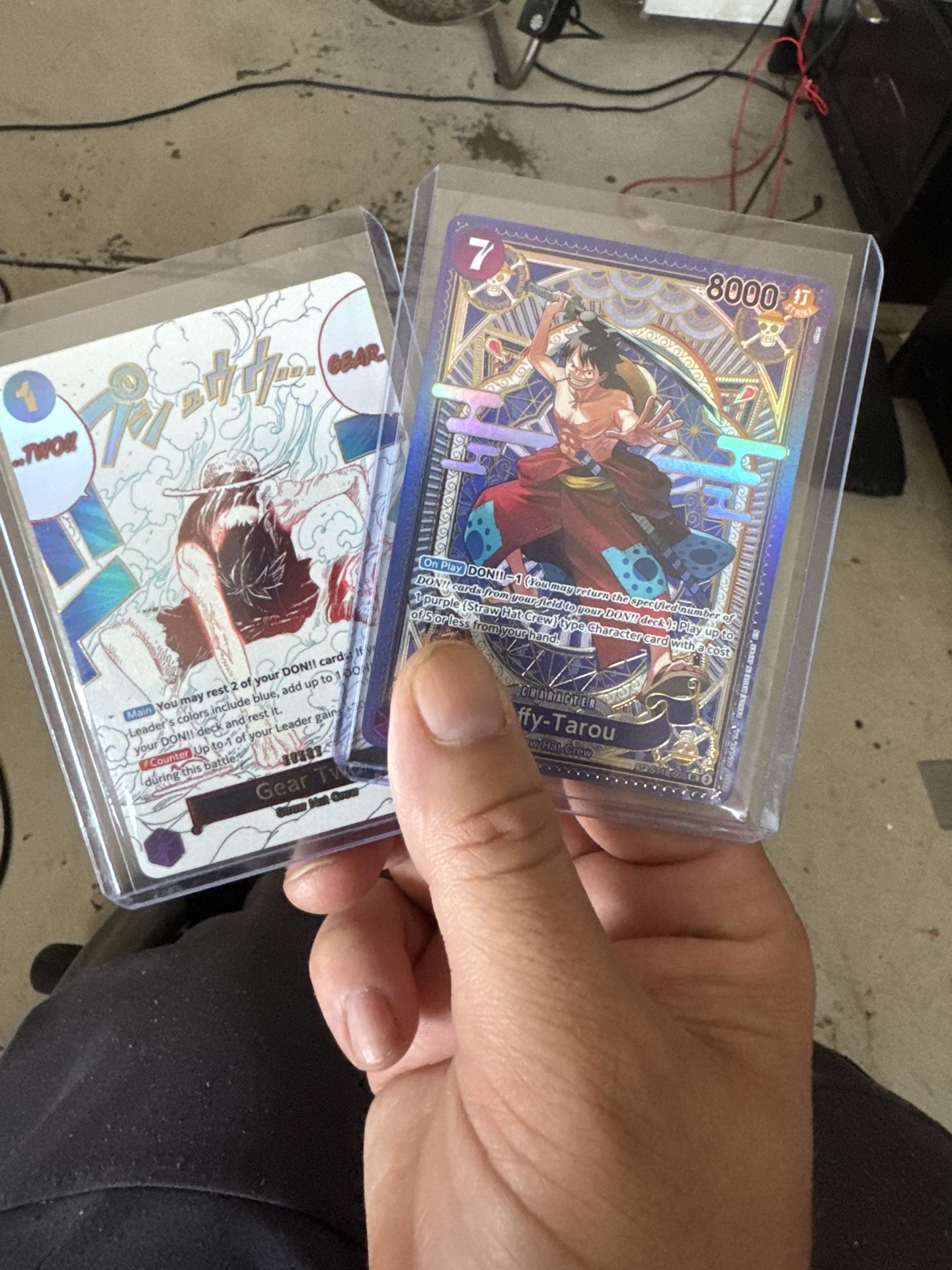 One Piece Tcg SP Luffy And Gear 2 Luffy