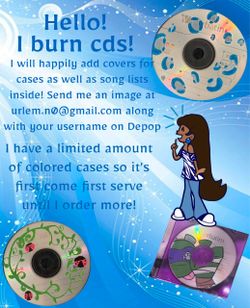 Cd burning!