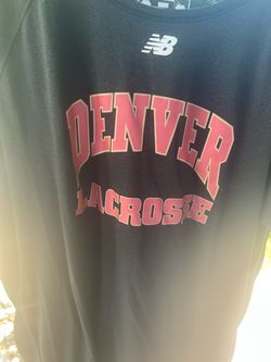 DU-Team issued-Denver Lacrosse Athletic Shirt-New Balance Dry-