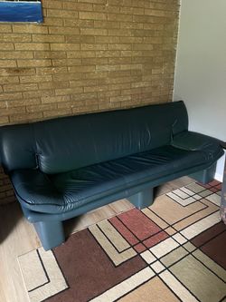 Original leather couch MOVING needs to GO!!!!