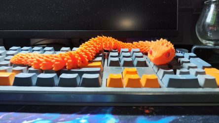 Snake – Flexible PLA Toy & Decoration