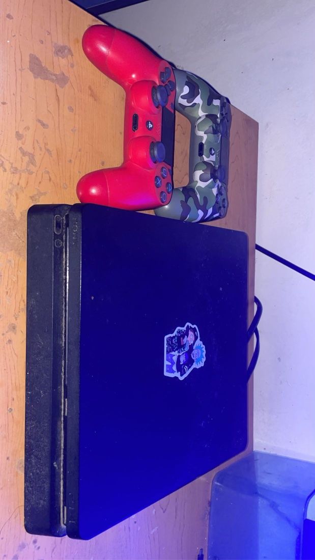 PS4 Slim W/ Controllers Price Is Negotiable