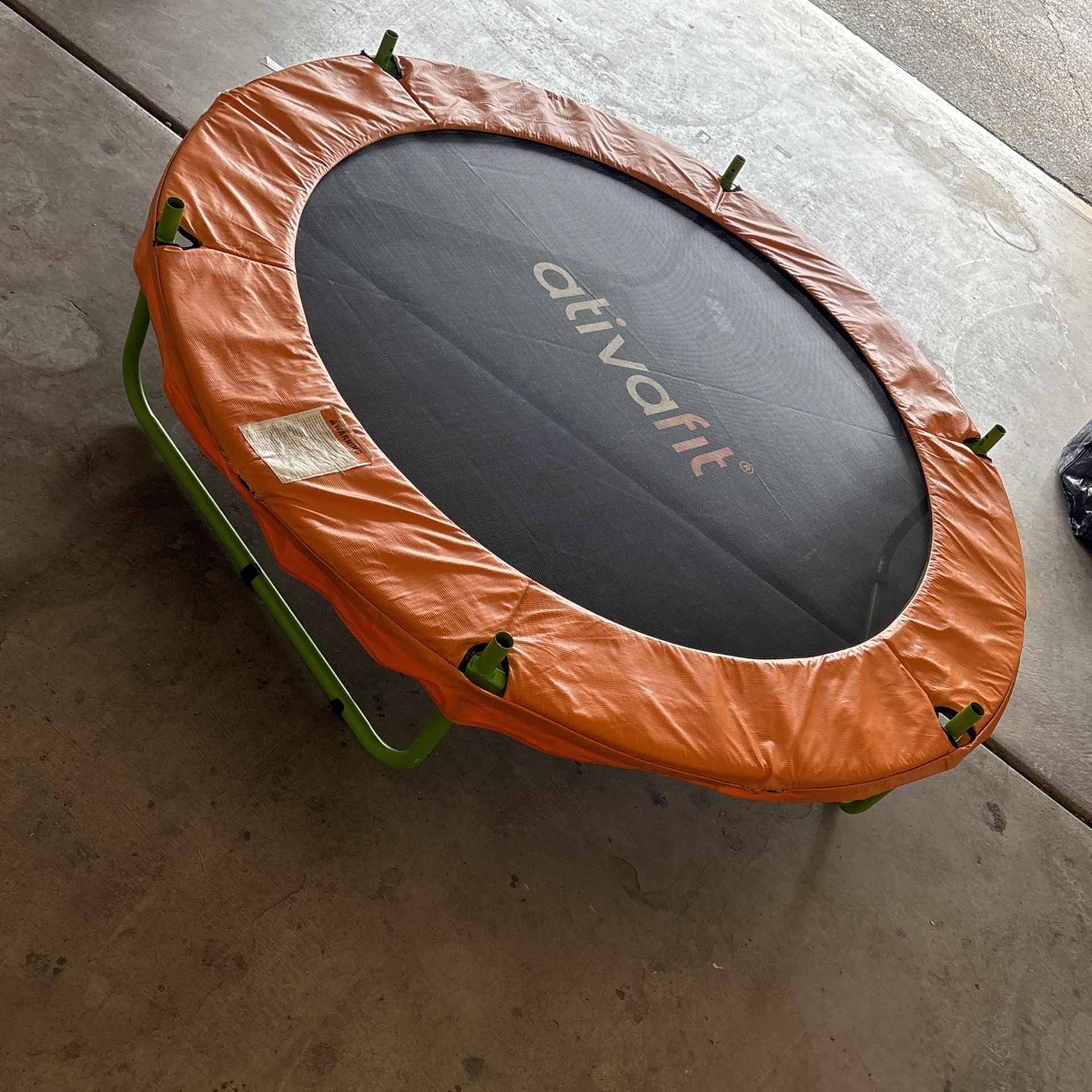 Ativafit 60'' Rebounder Trampoline Indoor Outdoor for Kids Ages 1-8