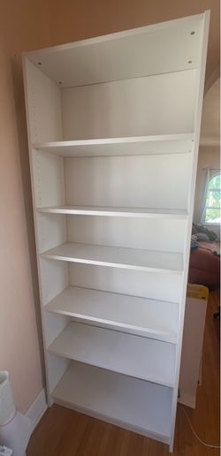 White Ikea Bookcase