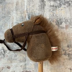 🐴 Aurora Plush Stick Horse