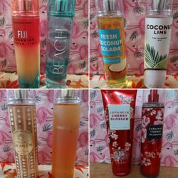 Bath & Body Works $8 Each Summer Scents Available 