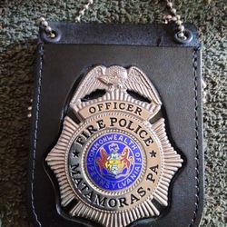 Fire Police Badge