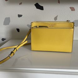 Kate Spade Yellow Crossbody Bag