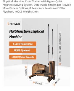 Rogue Elliptical Trainer - New, 18lb Flywheel, 8 Resistance Levels - Harrison, NJ