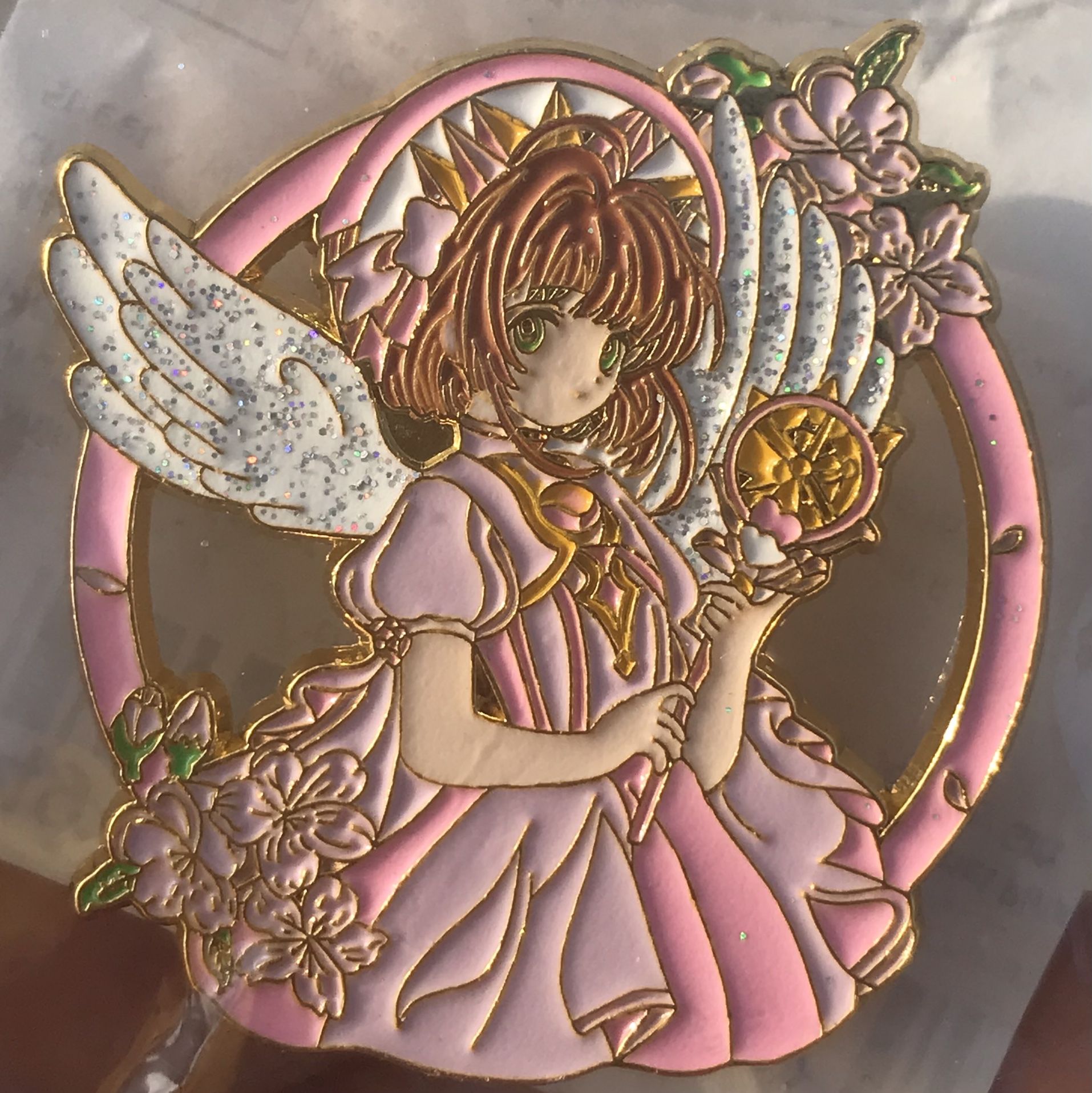 Card Captor Sakura Glitter Pin