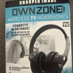 Sharper image Wireless TV Headphones
