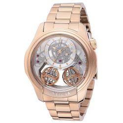 48901 - Invicta Specialty Twin Axis Men's Watch w / Skeleton Dial- 46mm, Rose Gold