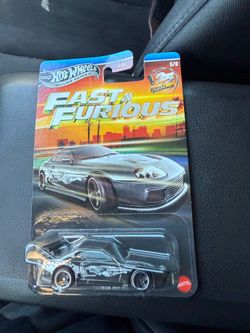 2026 Hot Wheels Silver Series 25th Fast & Furious Toyota Supra METAL Base